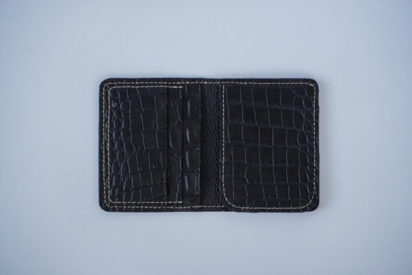 Trifold Leather Wallet - Image 3