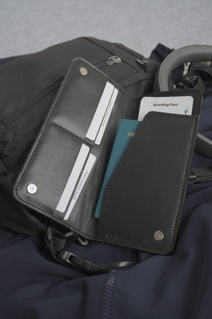 Long Leather Passport Cover